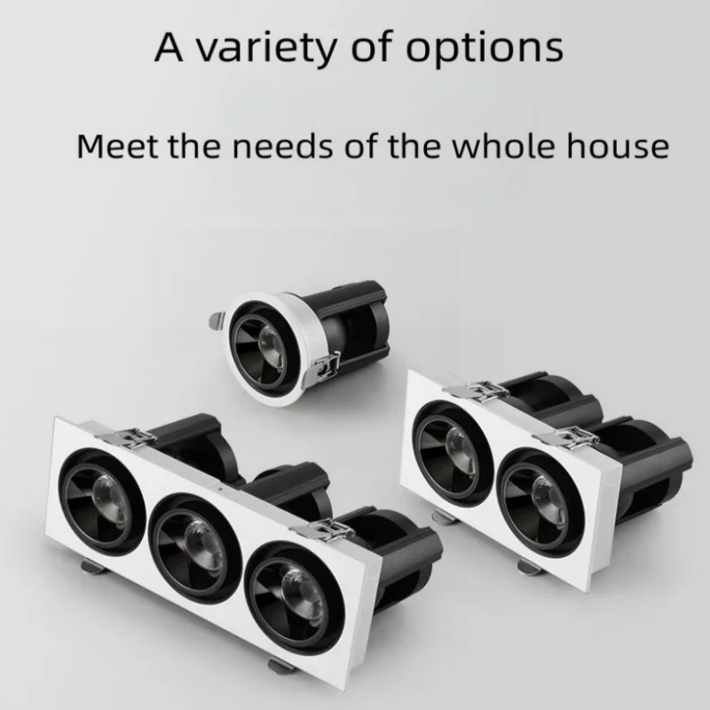 В модные 360° ° Регулируемый угловой прожектор встроенный светодиодный