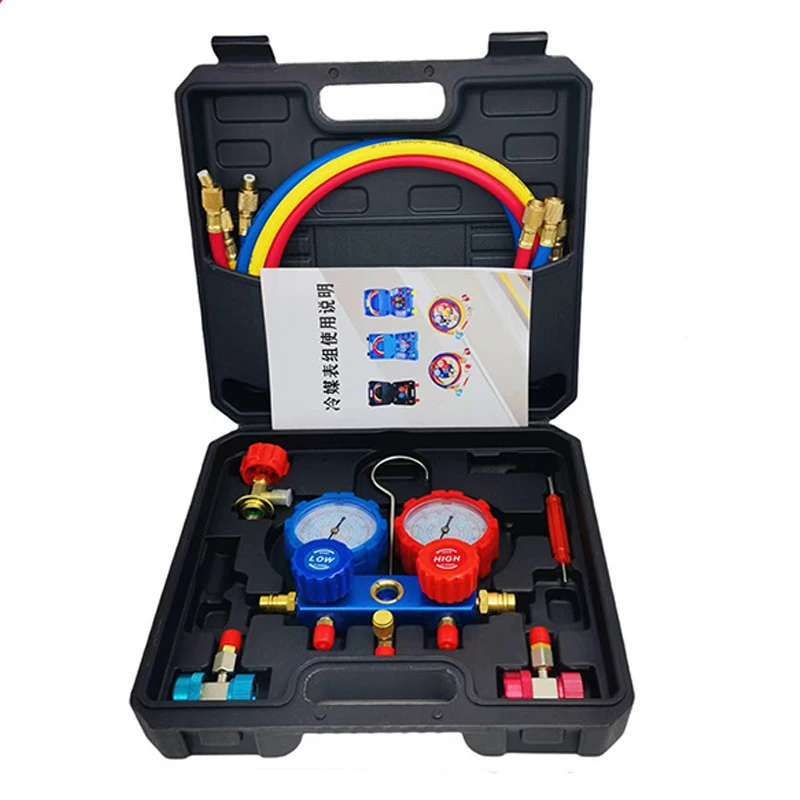 Манометр для автомобильного кондиционера ручной шланг адаптер РЕФРИЖЕРАТОРНЫЙ