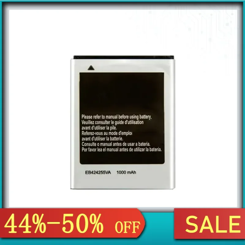 YKaiserin 1000 мАч Аккумулятор EB 424255 ВА VU для SAMSUNG M550 C5530 S3350 S3850 S5220 S5222 M630 R450 R380 R390 SCH-R560 R561