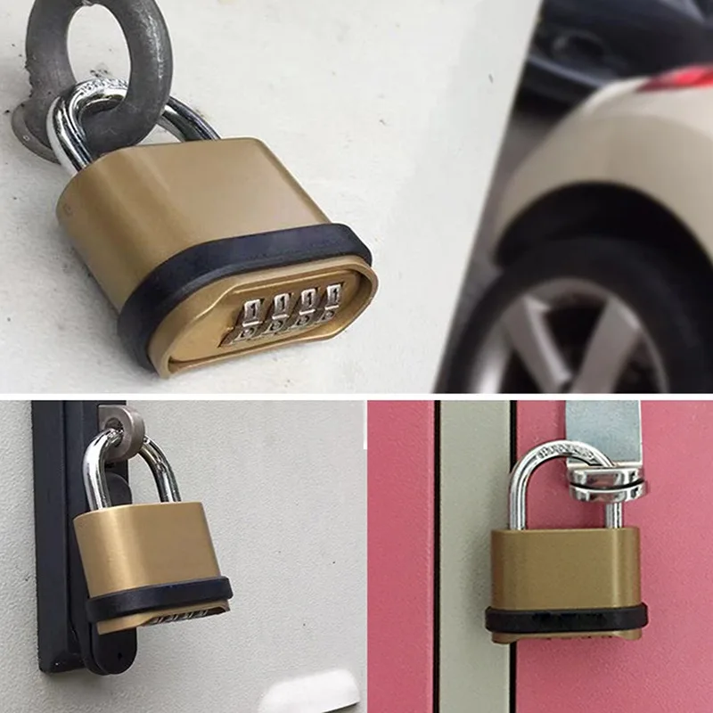 

four-digit Bottom Password Lock Gate Warehouse Logistics Truck Truck Password Padlock Lock