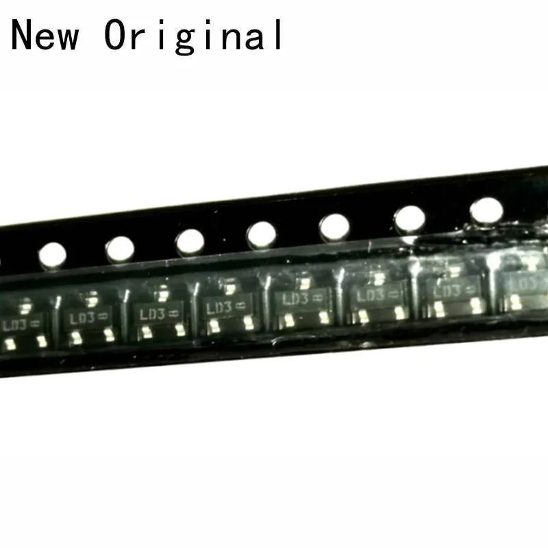 

100 шт. BAT54SLT1 LBAT54SLT1G BAT54RSGH новые и оригинальные SOT23 двойная серия диоды БАРЬЕРА Schottky код маркировки LD3