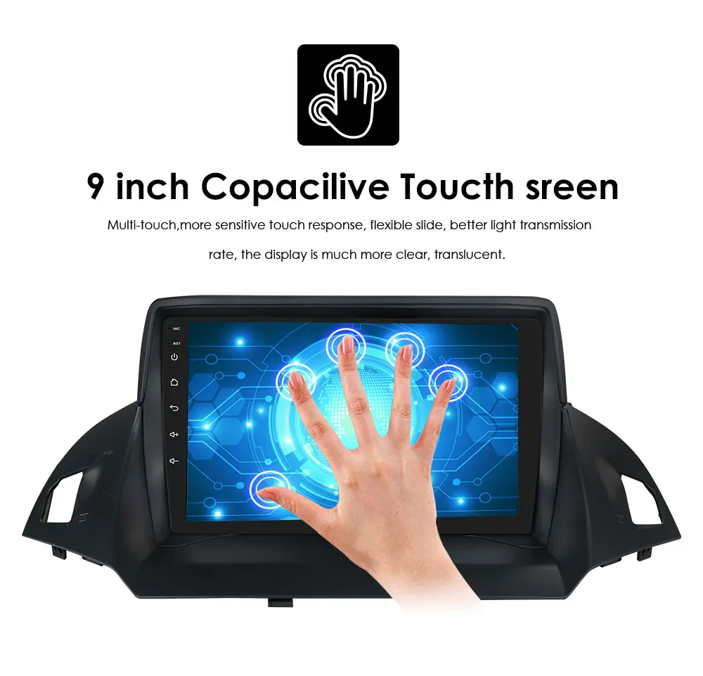 Автомобильный мультимедийный видеоплеер стерео-система на Android без dvd с GPS 4G