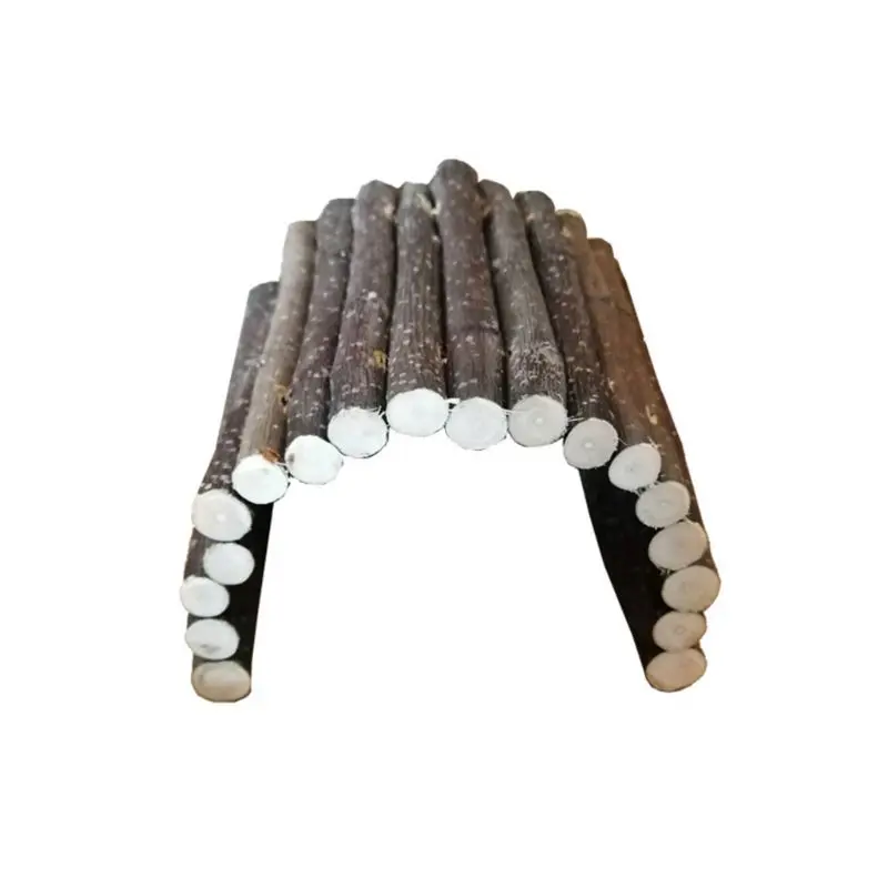 

Small Pet Wood Tunnel Arch Bridge Molar Animal Chewing Playing Toy Teeth Body Exercise for Chinchilla Hamster
