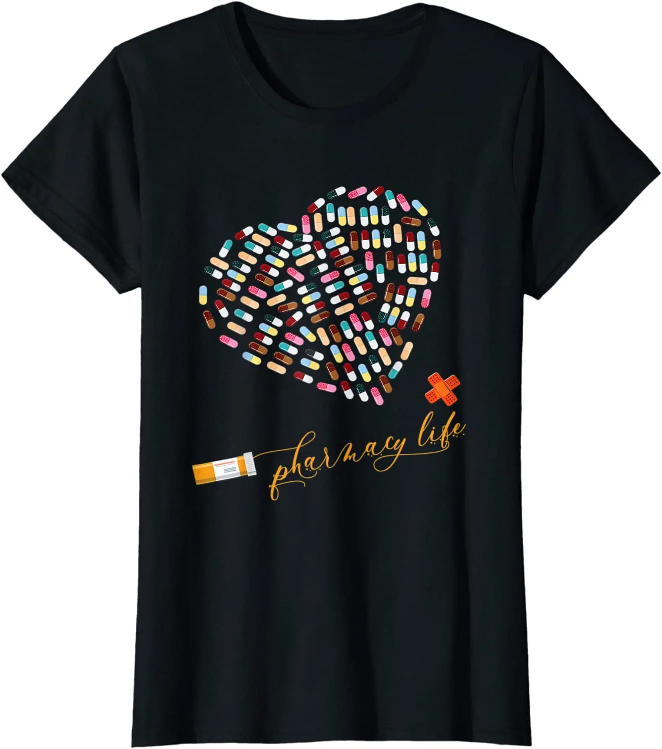 

Фармацевтическая Жизнь Сердце фармацевтика День Святого Валентина наряды футболка