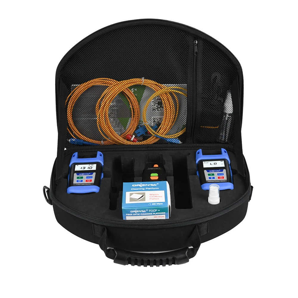 Комплект для тестирования Потери оптического волокна ORIENTEK FTTH с оптическим
