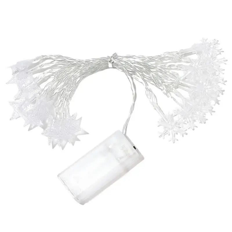 

Christmas Tree Star String Lights 3m 20 LED Battery Powered Fairy Twinkle Lights Transparent Fairy Lights For Christmas Tree