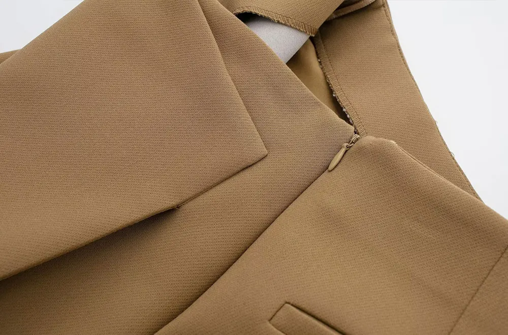 TRAF Women Fashion Pareo Style Asymmetric Shorts Skirts Vintage High Waist Side Zipper Female Skort Mujer Harajuku Street Skirt