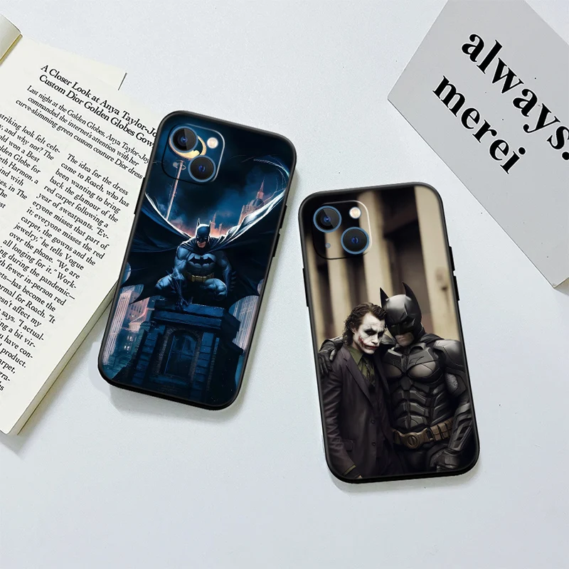 Новый высококачественный чехол для телефона с Бэтменом Redmi Note 11 12 13 Pro Plus 13C 12C 12S 11S