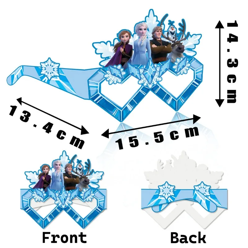 Очки в стиле Disney с изображением мороза Эльза Анна принцесса аксессуары для