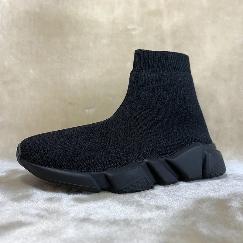

Kid Trainers Baby Girls Boys High Top Sock Shoes Children Parent-Child Speed Women Men Running Sneakers Couple Walking 24-45
