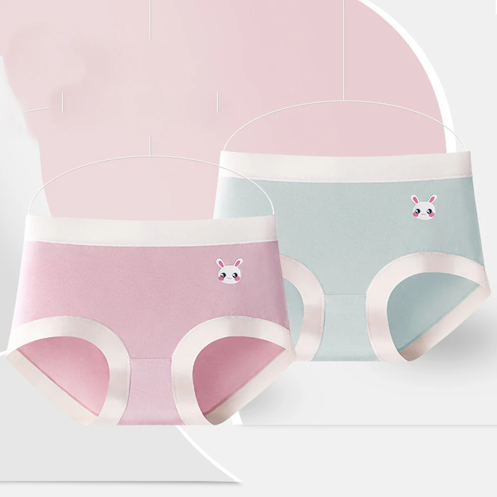 Baby Girls Panties Kids Cartoon Pattern Cotton Boxers Toddler Breathable Briefs Soft Underwear 2023 Children's Clothing