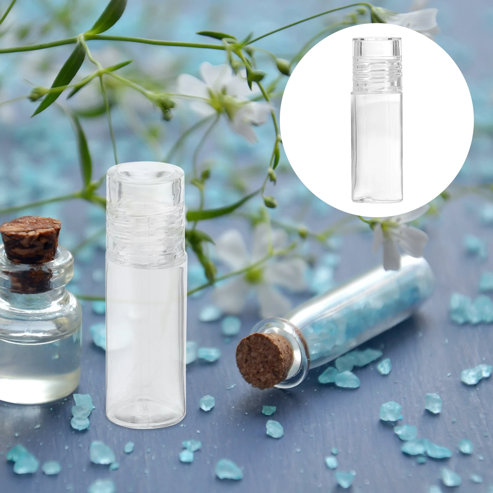 

Powder Loose Container Bottlebox Empty Face Sample Casejar Mini Bottles Travel Sifter Makeup Jars Eyeshow Puff Pots Clear Shadow