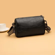 Fashion Trend Rivet Designer Handbags WomenS Genuine Leather Casual Vintage Punk Shoulder Bags For Ladies Sling Messenger Bag
