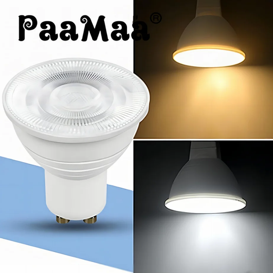 

Лампа PaaMaa GU10 MR16 E14 E27, 7 Вт, 220 В переменного тока