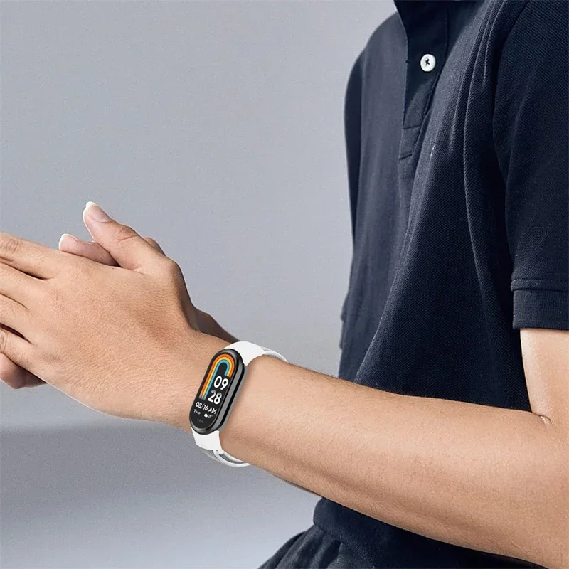 Нейлоновая петля для умных часов Xiaomi mi Band 10, спортивные умные часы miband10, дышащие часы, сменный браслет Correas mi Band 9-8-NFC (art.: 3920d12cc0aca) - 3920d12cc0aca