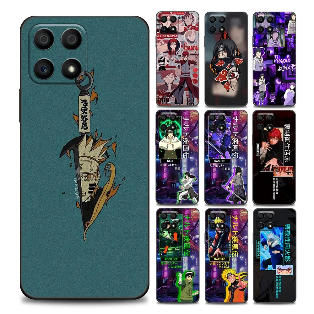 

Anime Naruto Itachi Hinata Sasuke Phone Case for Honor 8X 9S 9A 9C 9X Lite Play 9A 50 10 20 30 Pro 30i 20S(6.15) Soft Silicone