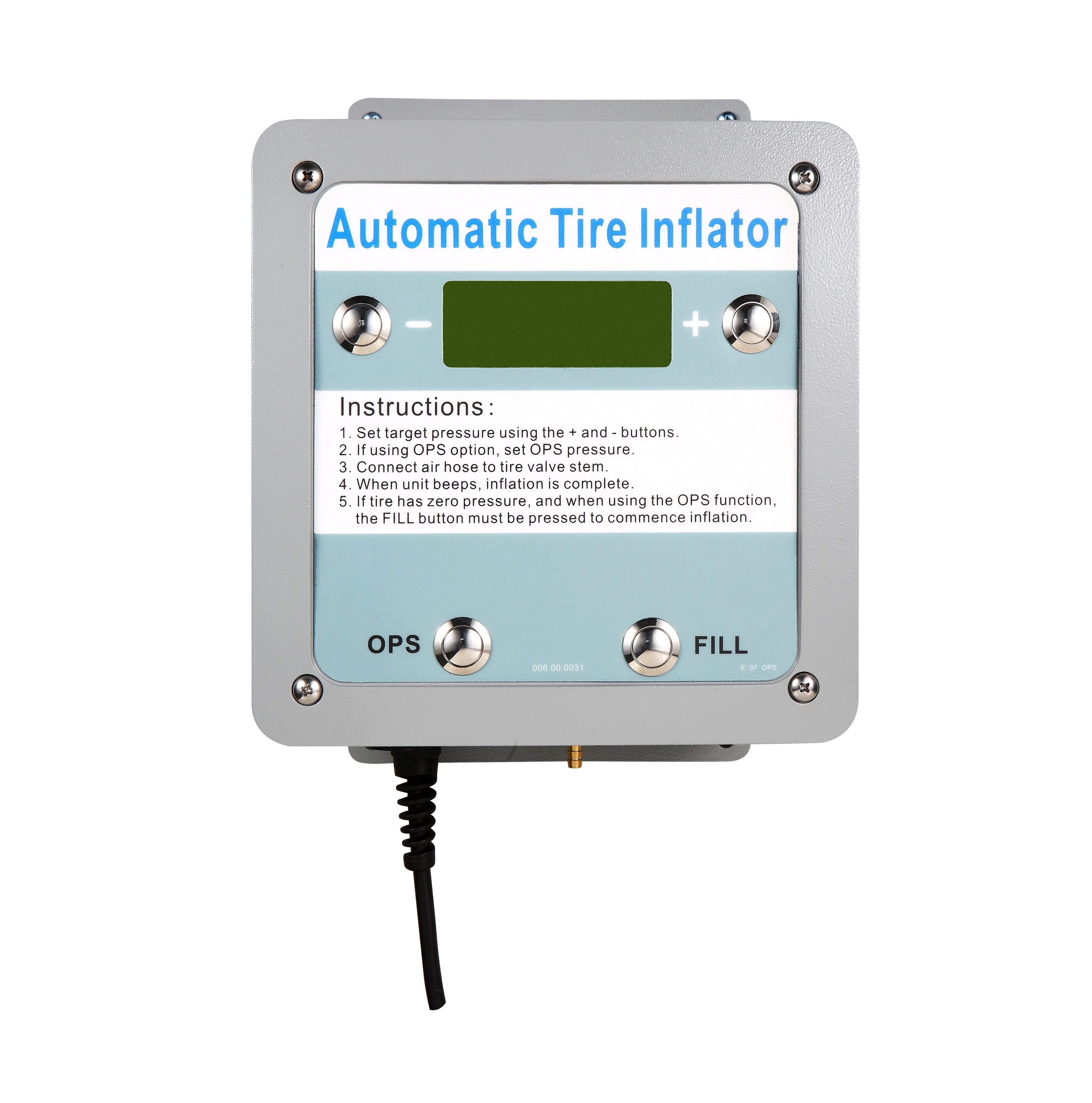 

Automatic Tyre Inflation System for Car Tyre Air Filling Machines Zhuhai for Cars Automatic Wall Mounted Digital Tire Inflator