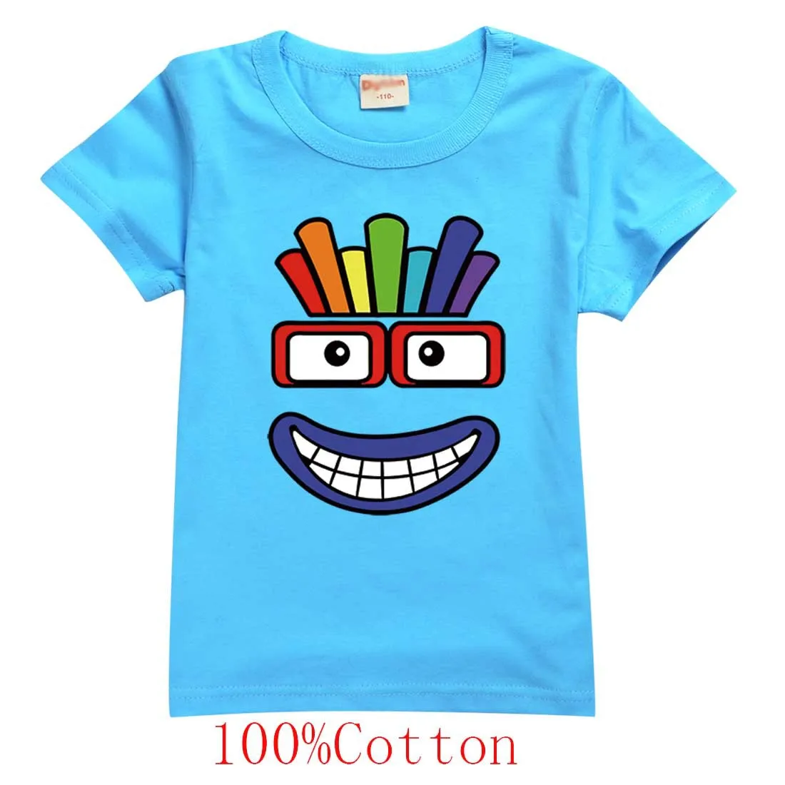 

Children Graphic Numberblocks T Shirt Kids Leisure Cotton T-shirt Baby Boys Summer Clothes Toddler Girls Short Sleeve Casual Top