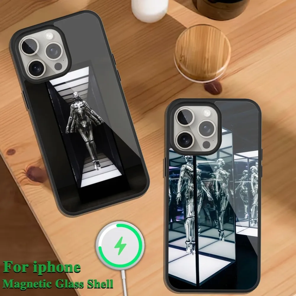 Чехол для iPhone Magsafe Магнитный 13 14 15 11 12 Pro Max Plus