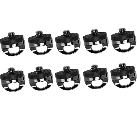 Винтовой соединительный адаптер для зеркальной камеры 1/4 дюйма, быстрая установка/съемный ремешок на запястье, адаптер для соединения ремня, шейный ремешок, держатель винта