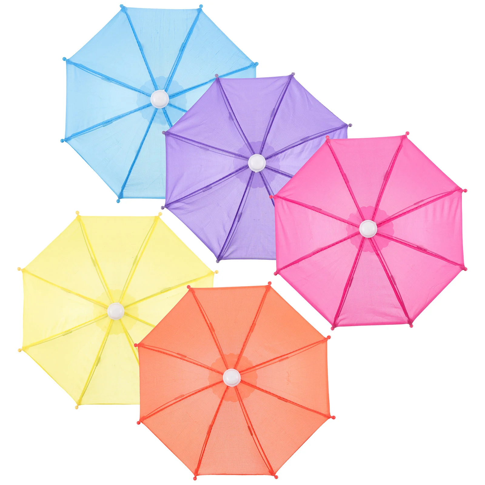 

Mini Umbrella Colorful Doll Umbrella 43Cm Drink Umbrellas Cocktail Picks Diy Umbrella Ornament Decorations Dollhouse Cute Tiny