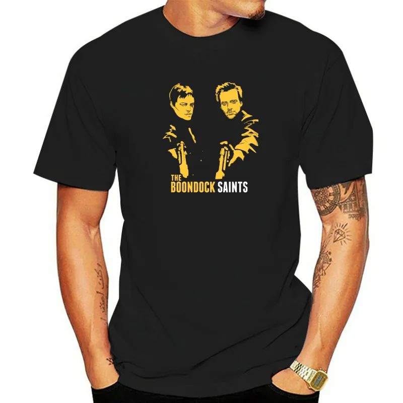 The Boondock Saints Men'S Tshirt Mens Streetwear T Shirts Fashion 2020 Tee Shirt Black Of White T-Shirt Tops For Man