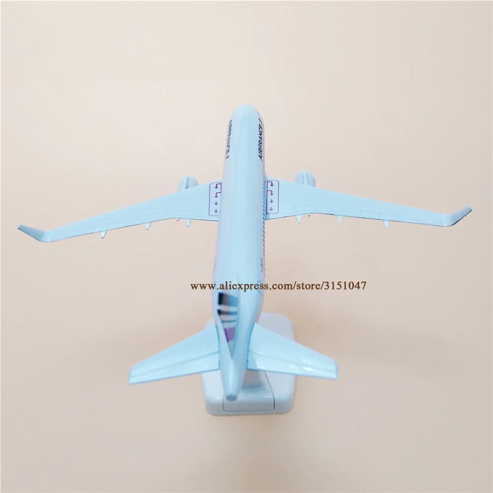 Модель самолета A320 из металлического сплава 20 см | Игрушки и хобби
