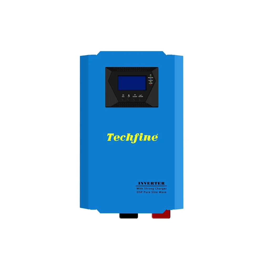 

Techfine pure sine wave power inverter Off Grid Hybrid Build In MPPT AC 8kva Solar Inverter