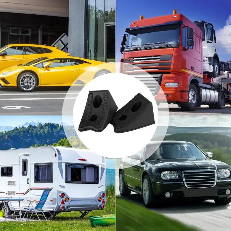 Подставка для автомобильных шин автомобильная ограничитель колес 2 шт.