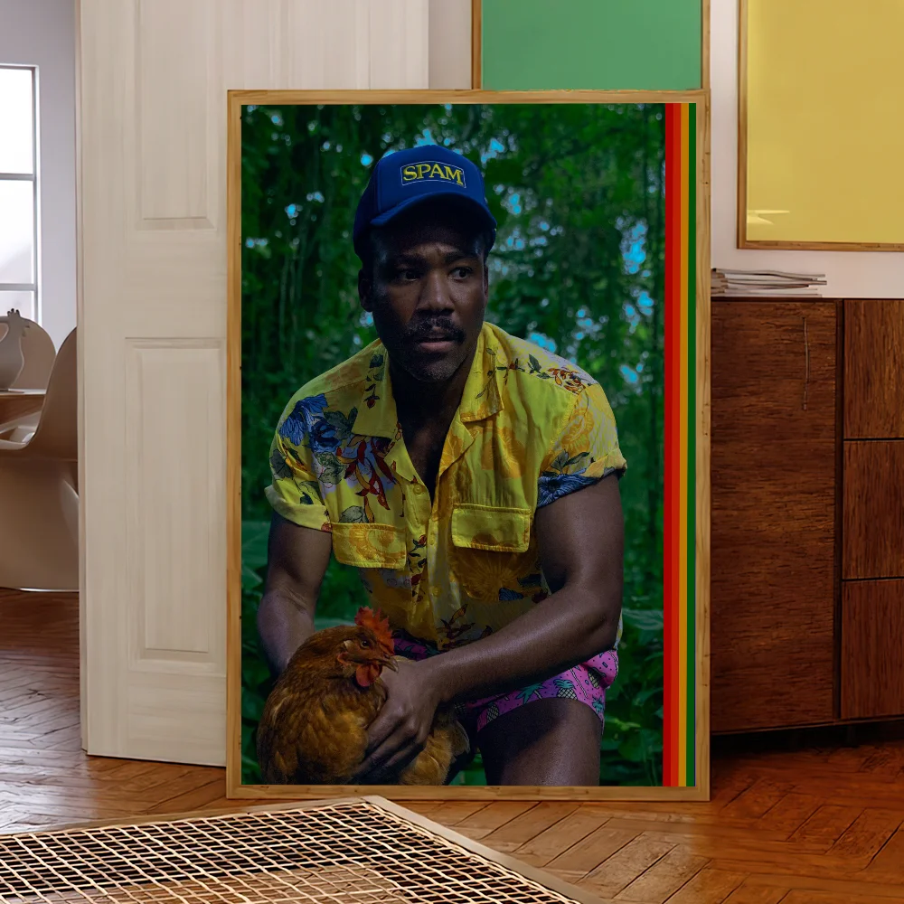 Рэпер C-Детский Гамбино Будо Каменный Плакат Домашние Принты Настенная Картина