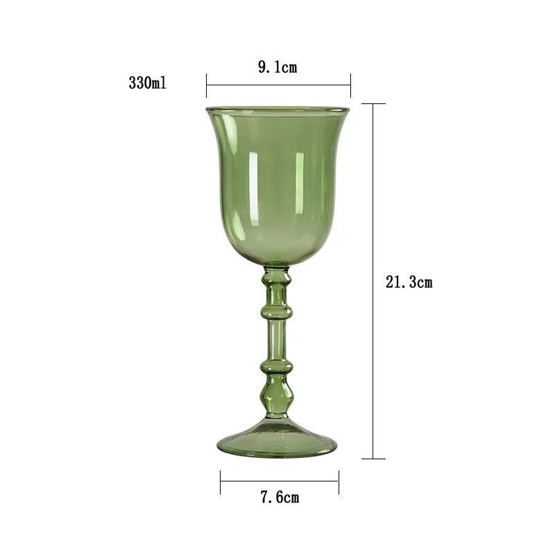 

Цветной бокал для вина из стекла