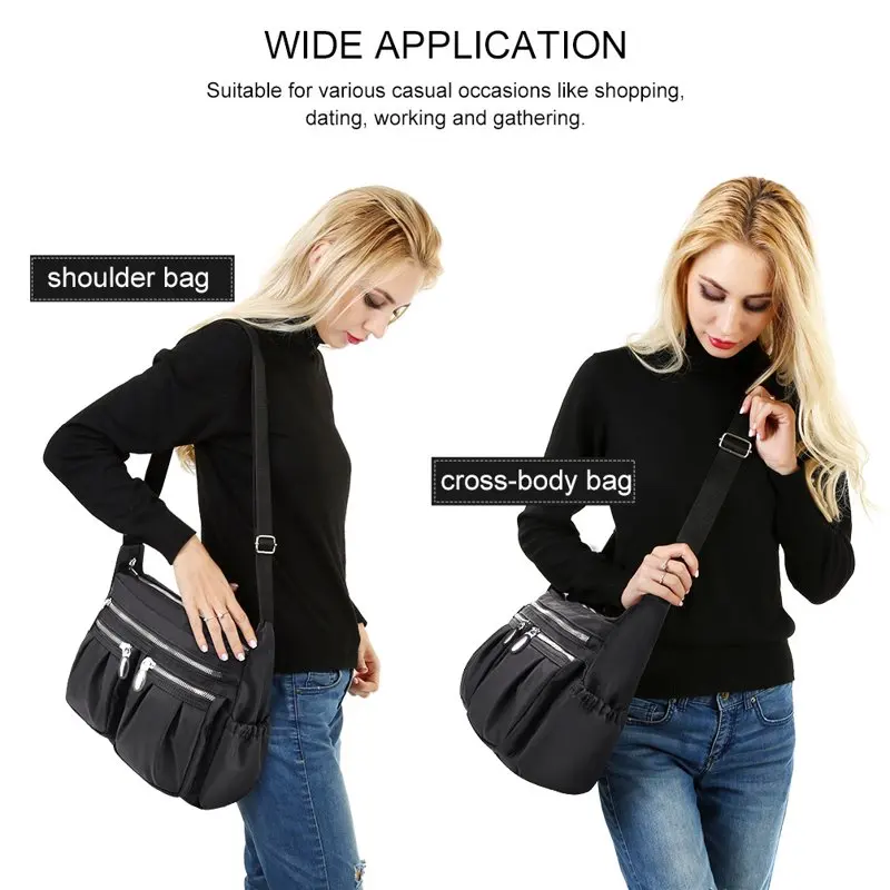 

Красивые водонепроницаемые сумки через плечо с несколькими карманами, сумки-мессенджеры: идеально и стильно для всех ваших ежедневных нужд.