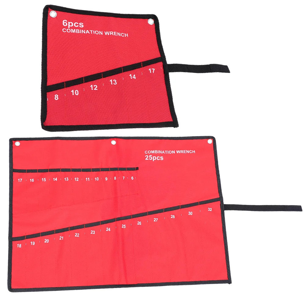 2 шт. отвертка для инструментов холщовый чехол органайзер гаечных ключей