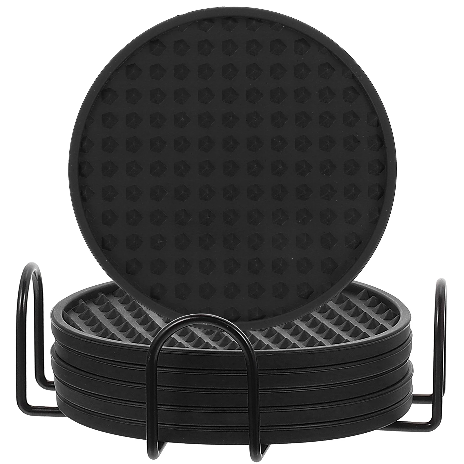 

Coasters Coaster Mat Silicone Pad Cup Tea Pot Coffee Tray Hot Table Bar Round Drink Trivets Mug Holder Drinking Deskfu Ceremony