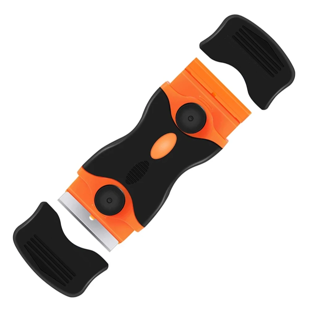 

Пластиковые/металлические скребки с лезвиями бритвы для окон автомобиля, виниловая пленка, чистящая клейкая пленка, инструмент для удаления керамического порошка