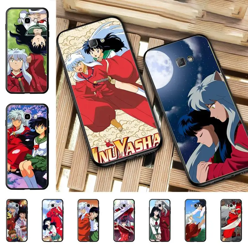 

Hot Japan Anime Inuyasha Higurash Phone Case for Samsung J 4 5 6 7 8 prime plus 2018 2017 2016 J7 core