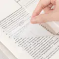 MOHAMM 50/100 arkuszy przezroczysty wodoodporny wysłał to przyklejony notatniki notatniki do szkoły papiernicze artykuły biurowe