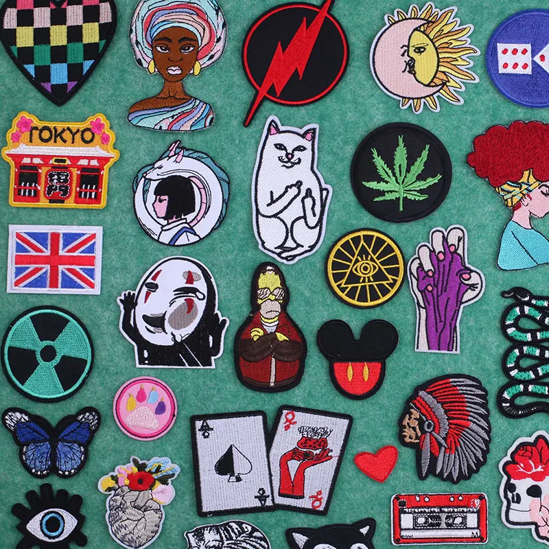 Термоклейкие нашивки с рисунком дракона из аниме аппликация сделай сам молнией