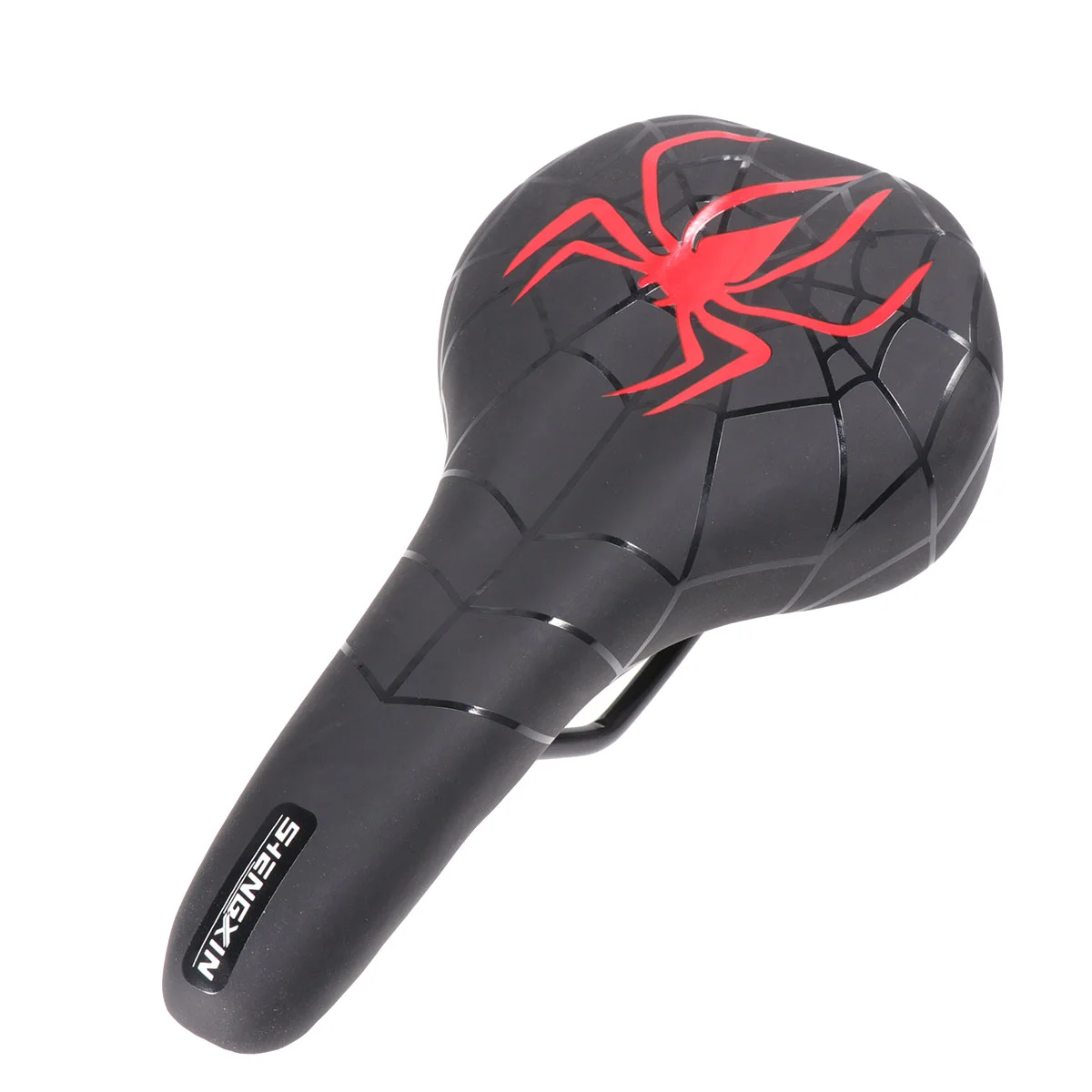 

Spider Pattern Bike Seat PU Premium Practical MTB Seat Bicycle Seat Bike Saddle for Sports Cycling