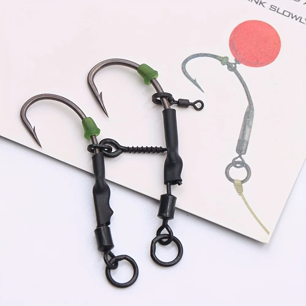 4 шт. рыболовные крючки для ловли карпа