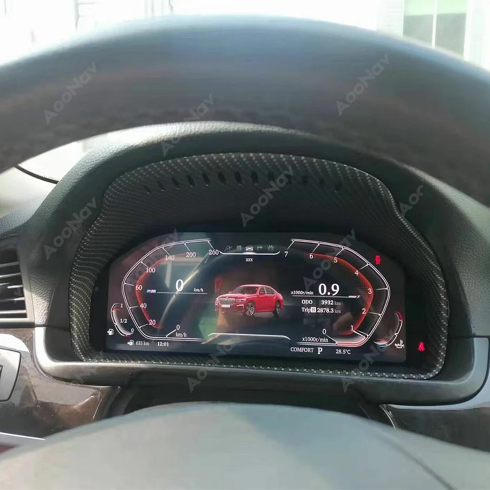 Автомобильный ЖК-измеритель приборной панели экран GPS-навигация для BMW 5 6 7 серии X3