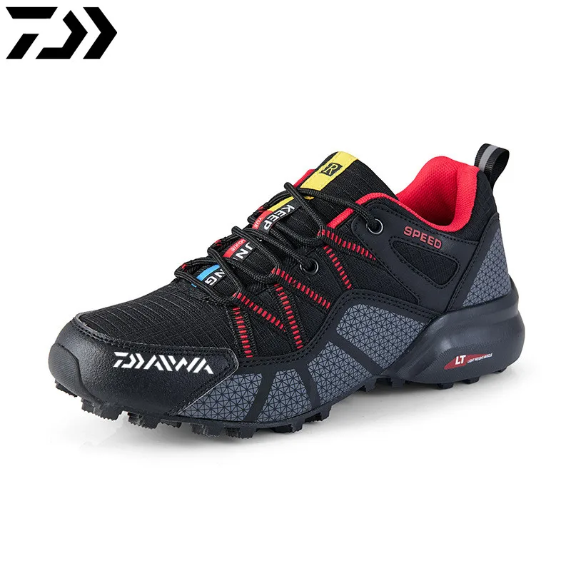 

Daiwa Men's Hiking Anti Slip Snow Boots Outdoor Wear-resistant Fishing Shoes Men Hunting Tactical Sneakers Mountaineering Boot