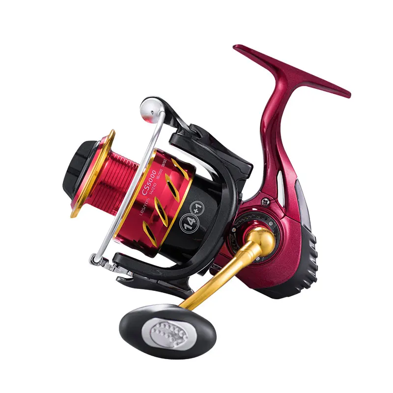 

All Metal Spinning-Wheel Reel Fishing Feeder Winter Summer Baitcaster Spools Coils Gear Drag Sea Fishing Carp Trout Tools Tackle