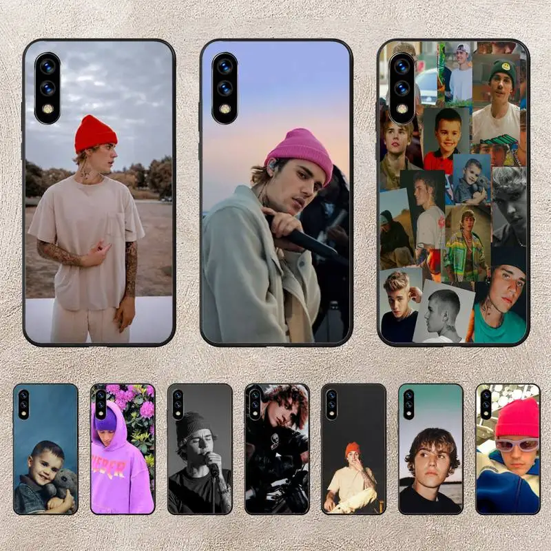 

Hot Singer Justin Bieber Phone Case For Huawei P10 P20 P30 P50 Lite Pro P Smart Plus Cove Fundas