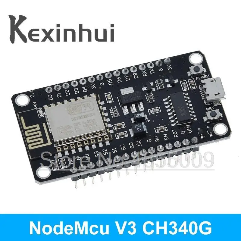 Модуль ESP8266 NodeMcu v3 Lua с Wi-Fi беспроводная плата CH340 для разработки Интернет вещей