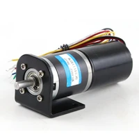 12v 24v dc brushless motor planetary reducer high torque 100kg speed 11rpm to 1540rpm metal gear bldc motor low noise electric