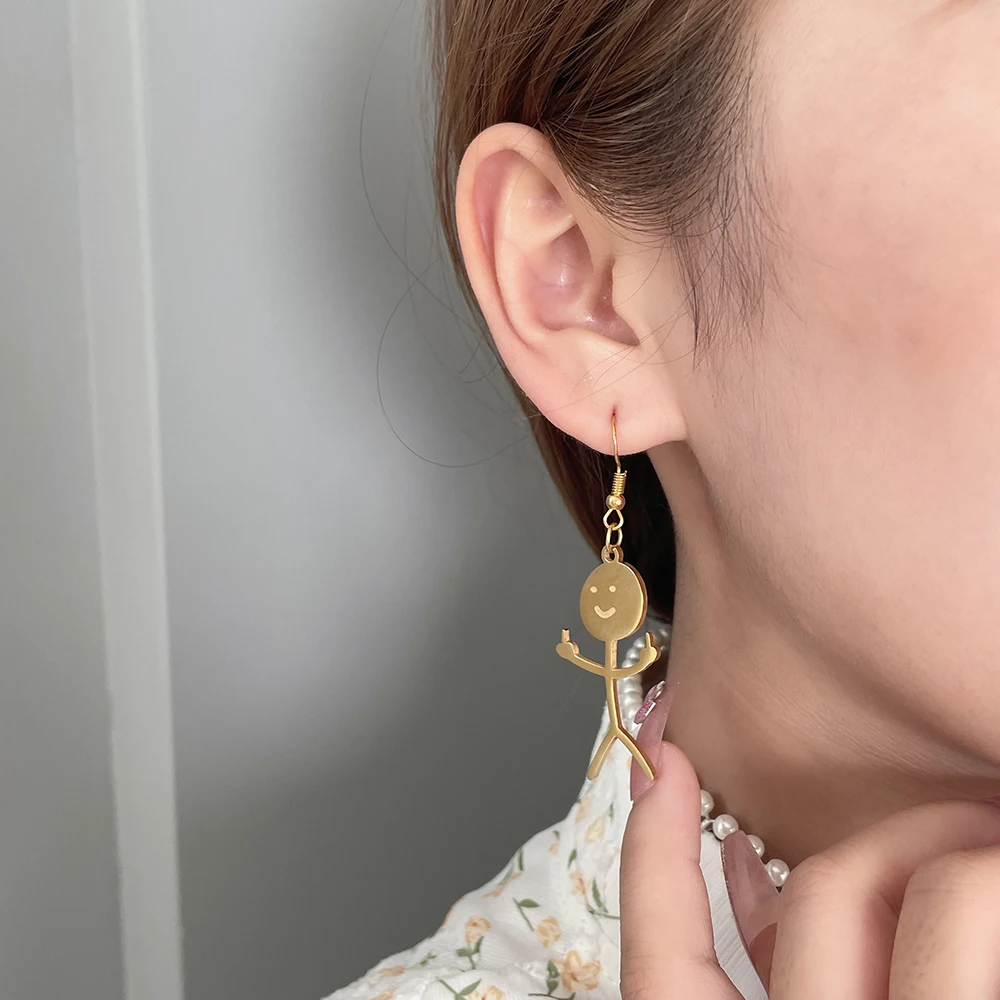 Женские серьги-гвоздики из нержавеющей стали Y2k