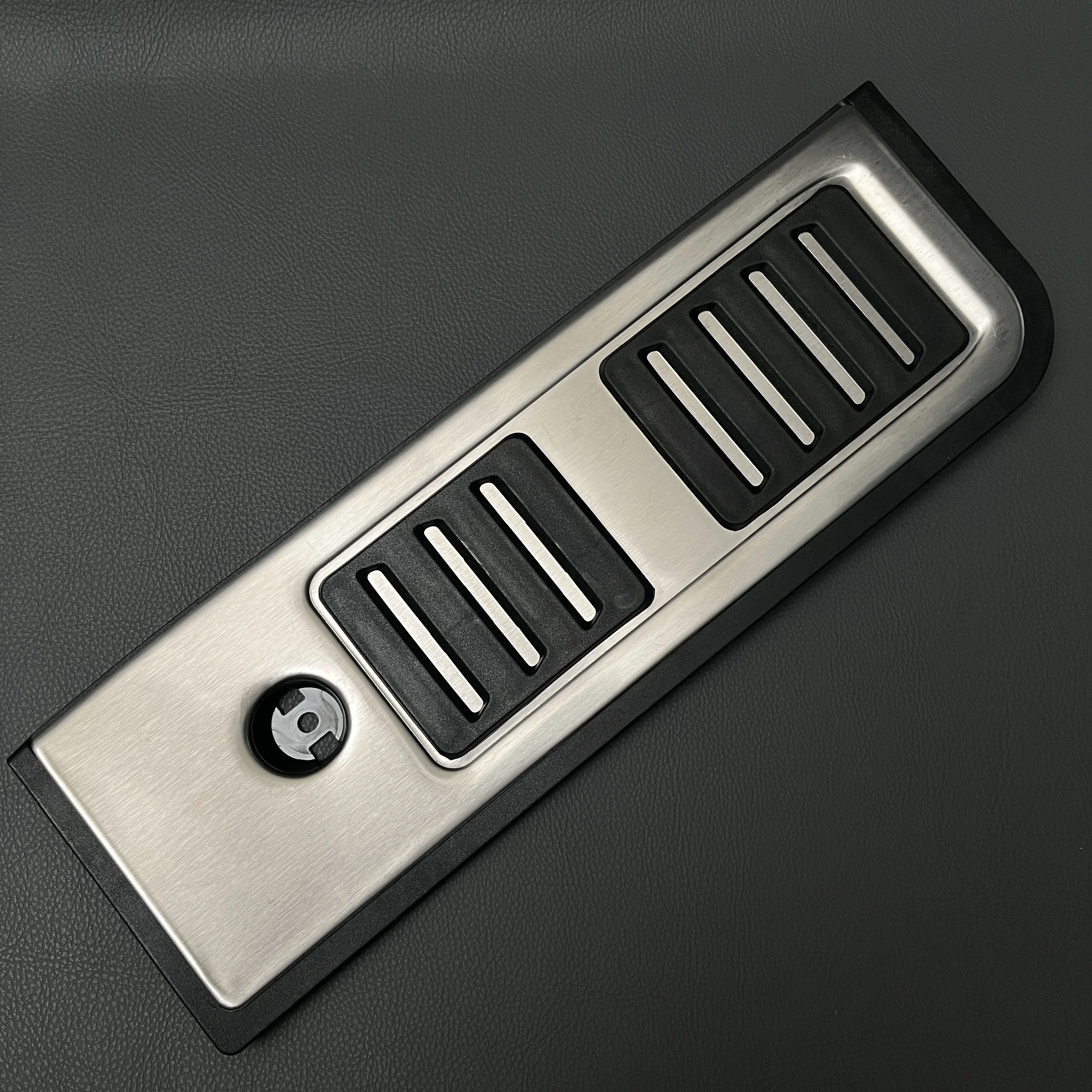 3 шт. для Audi A6 C8 2019 2020 из нержавеющей стали AT Sedan авто подставка ног топливного