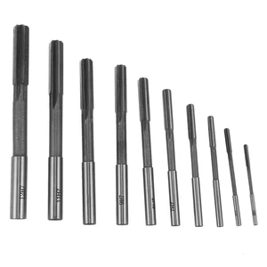 10Pcs HSS H7 Straight Shank Milling Reamers Set Precision Chucking Machine Cutter Tool 3/4/5/6/7/8/9/10/11/12 Mm