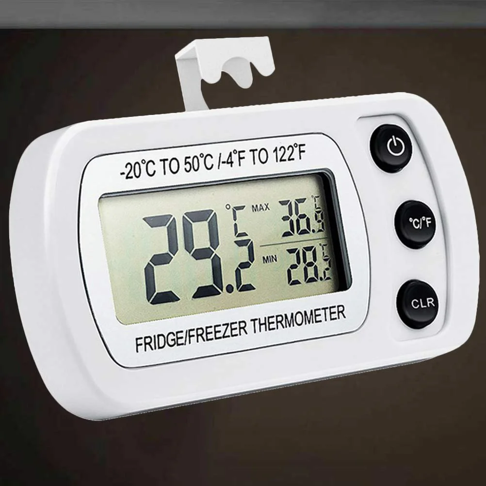 2-шт цифровой термометр холодильник электронный беспроводной датчик температуры